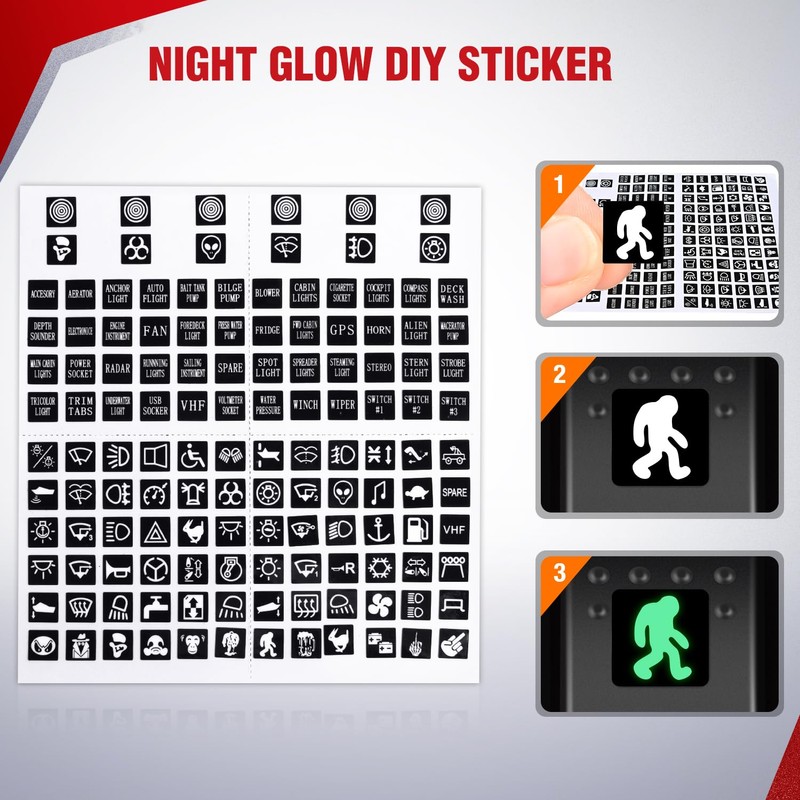 Nilight 16AWG LED Light Bar Wiring Harness Kit 12V On/Off