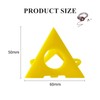 10Pcs Painting Pyramids Yellow Perforated Woodwork Paint Stands painters tripod