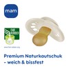 MAM Original Dummy, Latex Dummy, 6-16 Months, Breastfeeding Friendly Baby