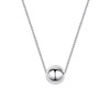 SUGARKITTEN LONDON Sterling Silver Shiny Polished 10mm Ball Bead Necklace