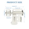 Mooche Slide Latch Lock Barrel Bolt with Padlock Hole, Barrel