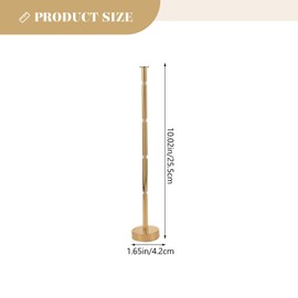 Hohopeti Perchero Metálico Pared para Ropa Barra Colgante para Closet Soporte Resistente y Espacio para Exhibir y Ropa Interior