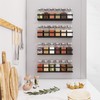 Roysili Magnetic Spice Rack with Jars Magnetic Spice Rack for