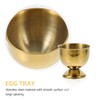 STOBAZA Set of 6 Egg Cups Creative Egg Holders for