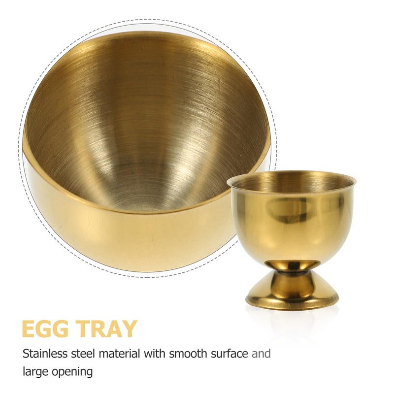 STOBAZA Set of 6 Egg Cups Creative Egg Holders for