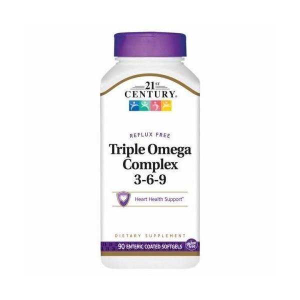 Triple Omega Complex 3-6-9 90 Softgels  by 21st Century