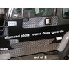 Fits Jeep YJ or TJ Diamond Plate Lower Door Guards