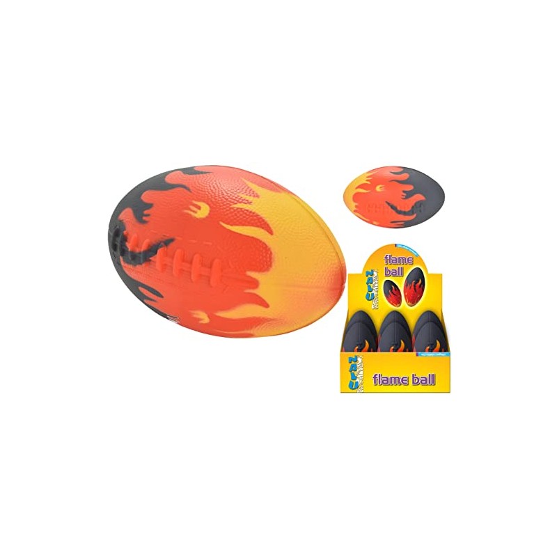 KandyToys Soft play Rugby Ball | Flame Design