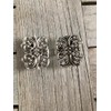 Attractive, antique silver, medium-sized traditional costume, dirndl, apron clasp, 50