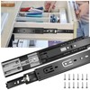 12 inch Drawer Slides 6 Pairs (12pcs) Soft Close 3