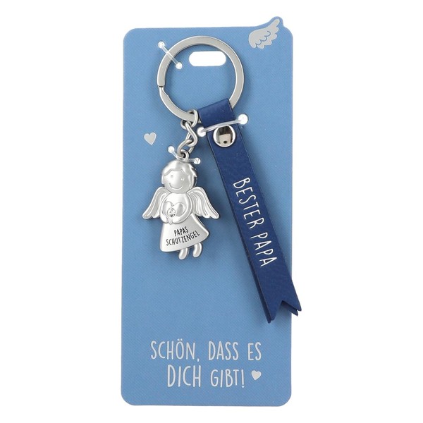 Depesche 11770-004 Guardian Angel Keyring Metal Lucky Charm with Loving
