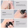 MSQ Ultra Thin Foundation Brush Black for Liquid Makeup Cosmetics
