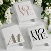 SUQ 3 pieces decorative book box, magnetic opening decorative books,