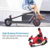Electric Scooter Disc Brake Calipers Aluminium Alloy Quick Response Wheel