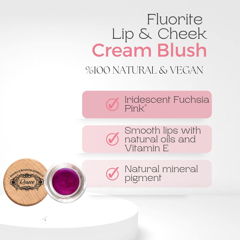 ROSECE Fluorite Cream Blush - Lip and Cheek - All