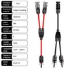 5 Pairs Solar Plugs + 4 mm² Solar Cable Y