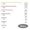 Pack of 560 Breadboard Jumper Wire, 14 Different Lengths Jumper