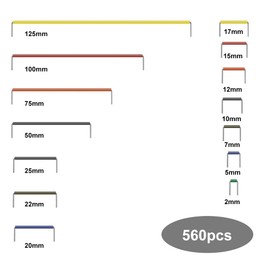 Pack of 560 Breadboard Jumper Wire, 14 Different Lengths Jumper Cable Kit Breadboard, Jumper Wire Set, Jumper Cable Wire Kit, Breadboard Jumper Cable Wire, with Transparent Plastic Box