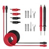 JZK Universal Electric Multimeter Test Cable Kit Including Test Cables,