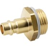 Fitting Parts G 1/4 Inch Coupling Plug with Male Thread