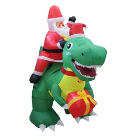 IMPACT CANOPY 513001013 Santa on Dinosaur Other Garden and Outdoor Equipment, Accessories, Green