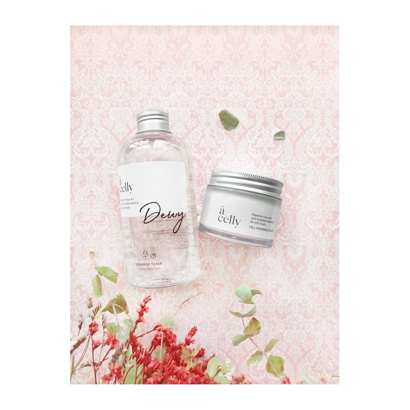 Shining water glow 2 types SET (toner + radiant cream)