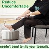 Long Handled Toenail Clippers，4mm Large Opening/No Need to Bending，for Seniors,