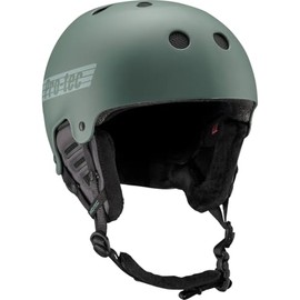 Pro-Tec Old School Snow Helmet, Full Coverage Terry and Mesh Liner Along with The Padded Audio Capable Ear Pads, X-Large – Mette Veridian
