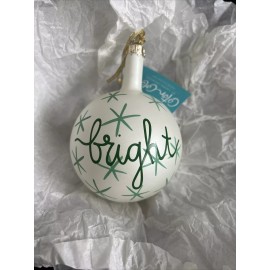 Cotton Colors Coton Colors Happy Everything  Ornament, "Bright" Inscription
