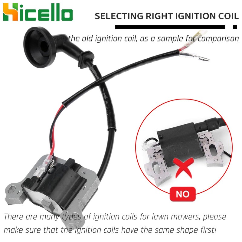 Hicello 43CC 52CC 40-5 Brush Cutter Ignition Coil 62mm for