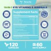 Suplemento de Luteína y Zeaxantina Totaria Vitaminas Oculares en Cápsulas,