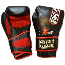 RING TO CAGE ZroTwist Safety Strap Bag Gloves (Large 16oz)