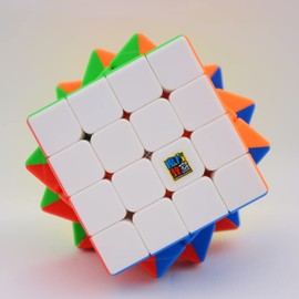 Bukefuno MoYu RS4M 2020 4x4 Magnetic Speed Magic Cube RS4 M Magnetic 4x4 Magic Cube Stickerless RS4M 4x4x4 Puzzle Magic Cube