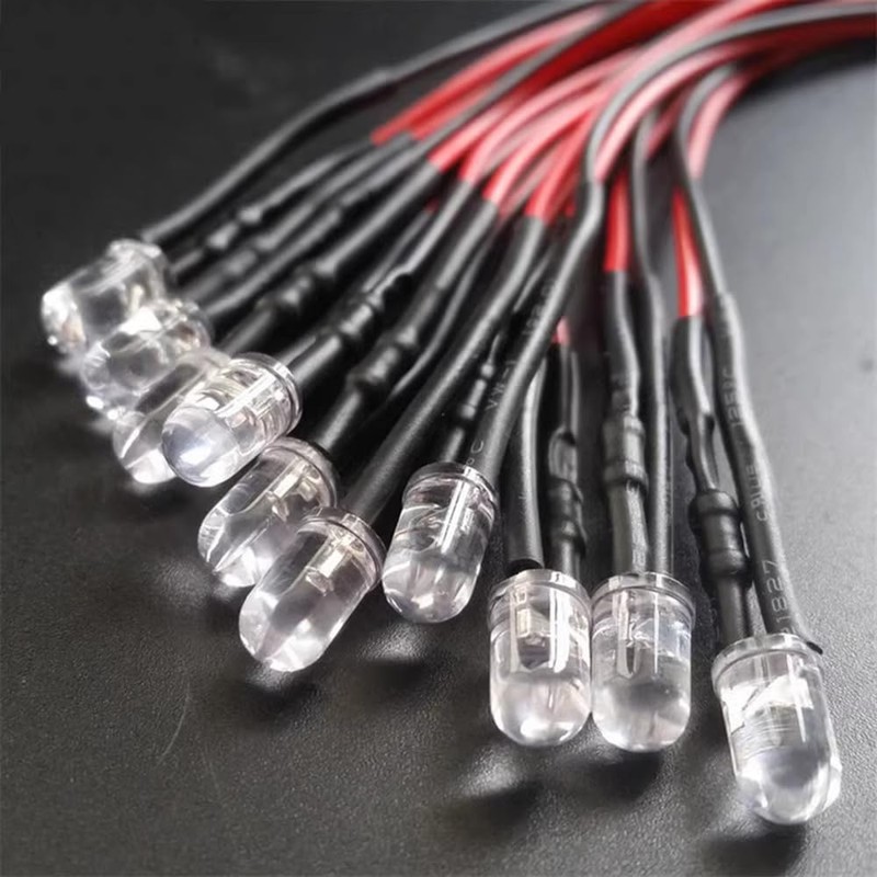 LOYELEY Chip LED, 0.1 inch (3 mm), Pack of 20,