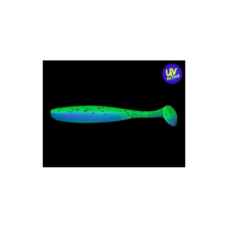 Keitech Easy Shiner 4 Inch Chartreuse Pepper Shad - Pack