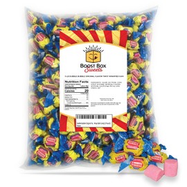 Dubble Bubble Original Flavor Bubblegum Individually Twist Wrap Bulk Candy (5 Pound)