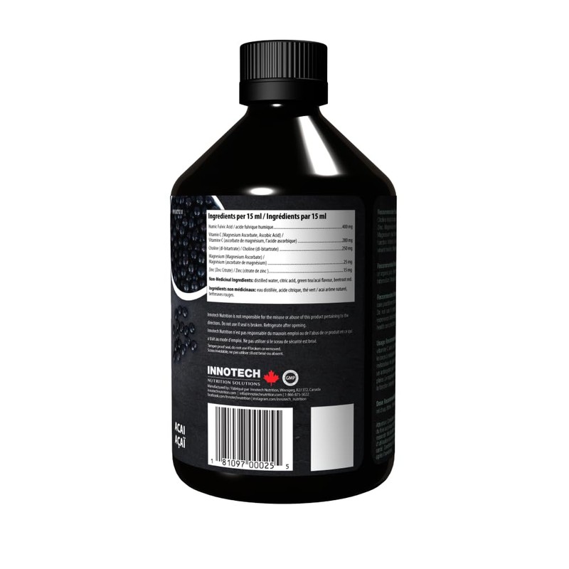 Innotech Nutrition Detox 101 with Humic and Fulvic Acid, Acai