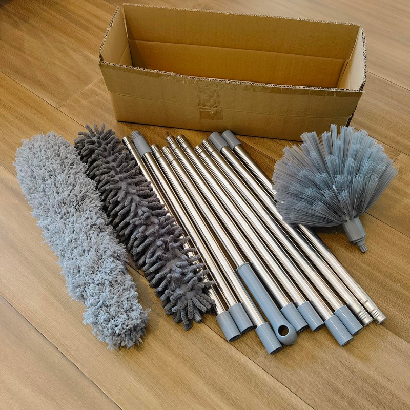 20+ Feet High Reach Duster Kit with 3-14 ft Extension