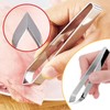 2pcs Fish Bone Tweezers Kitchen Remover Plucking Poultry Feathers Removing
