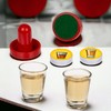 MIJOMA Hockey Shots Drinking Game - Includes 2 Goals, 2