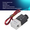 Solenoid Valve 2 Position 2 Way Aluminum Alloy Normally Closed