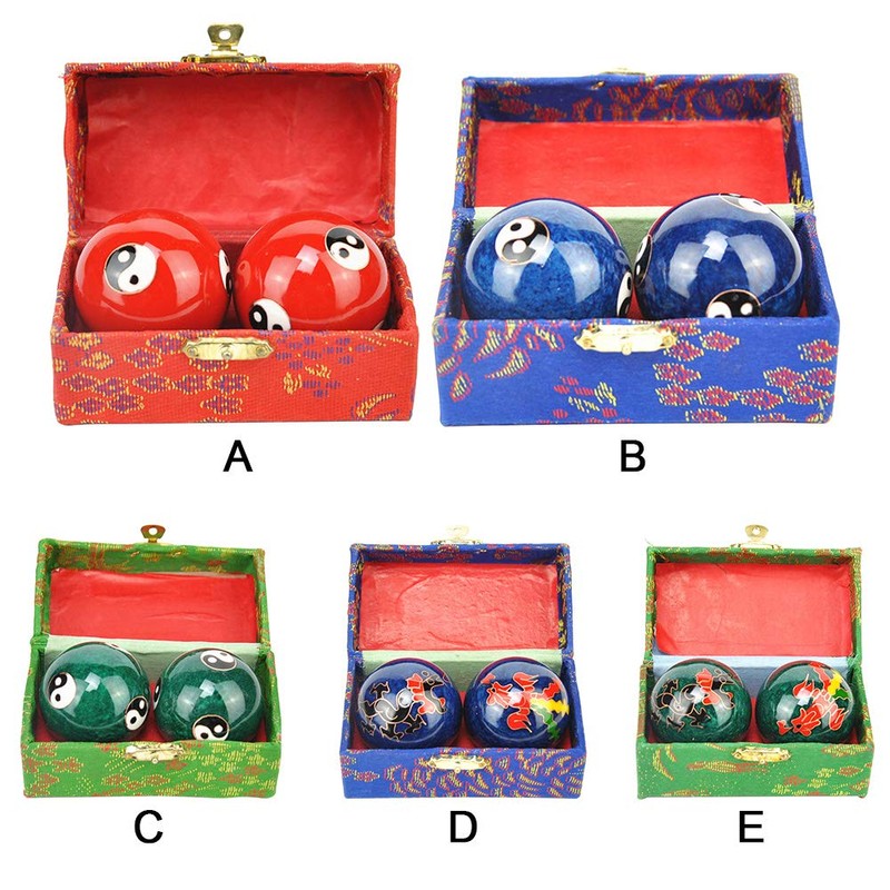 2 Pcs Baoding Balls, Chinese Health Exercise Stress Balls, Meditation