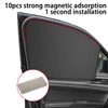JNNJ Car Side Window Sun Visor, Car Sun Visors UV