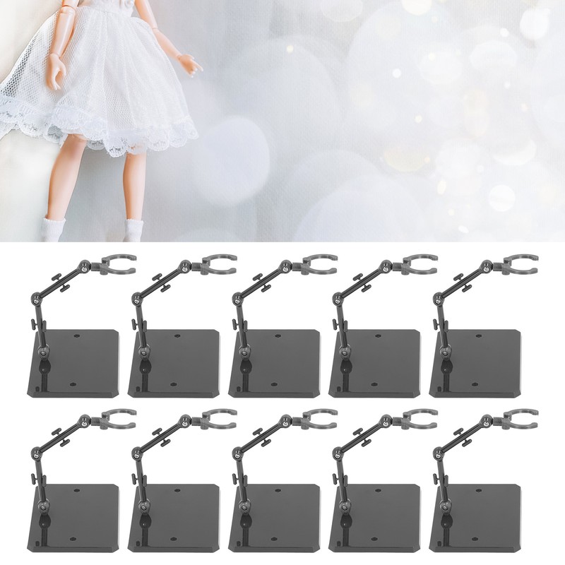 10 Pcs Figure Model Stand High Stability Figure Display Holder