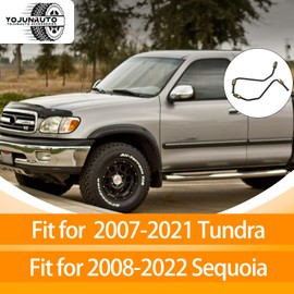 Yojunauto Front Brake tube Caliper To Flex Hose Compatible with Toyota 2007-2021 Tundra 2008-2022 Sequoia