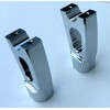 INDIAN MOTORCYCLE GILROY 02-03 SPIRIT SCOUT CHROME RISER BOTTOMS ONLY