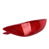 Rear Bumper Reflector for Accent LE SE Red Warning, Waterproof,