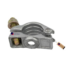 GeZu Impex® Half Coupling 48 mm with Collar Nut SW 22, Scaffolding Clutch, Scaffolding Clamp