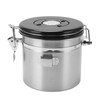 Coffee Bean Storage Stainless Steel Airtight Container Coffee with 30ml