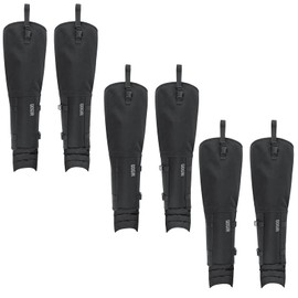 QOGIR Snake Chaps 3 Pack, Snake Guard Gaiters for Briar-Proof Upland Hunting Chap, Waterproof Brush Protector Chaps, Hunting Gaiters with Full Protection for Legs from Snake Bites & Thorns